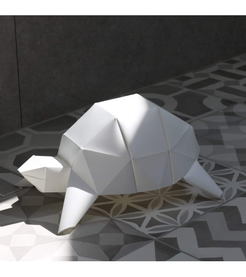 Tortue - Lampe de table à poser, lampe de chevet originale Plizoo a poser de nuit led moderne originale design suisse