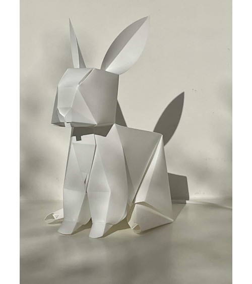 Lapin - Lampe de table à poser, lampe de chevet originale Plizoo a poser de nuit led moderne originale design suisse