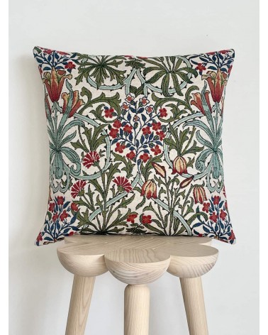 Blumendekor im William Morris Stil - Kissenbezug Yapatkwa zierkissen sofa deko kissen kaufen dekokissen sofakissen