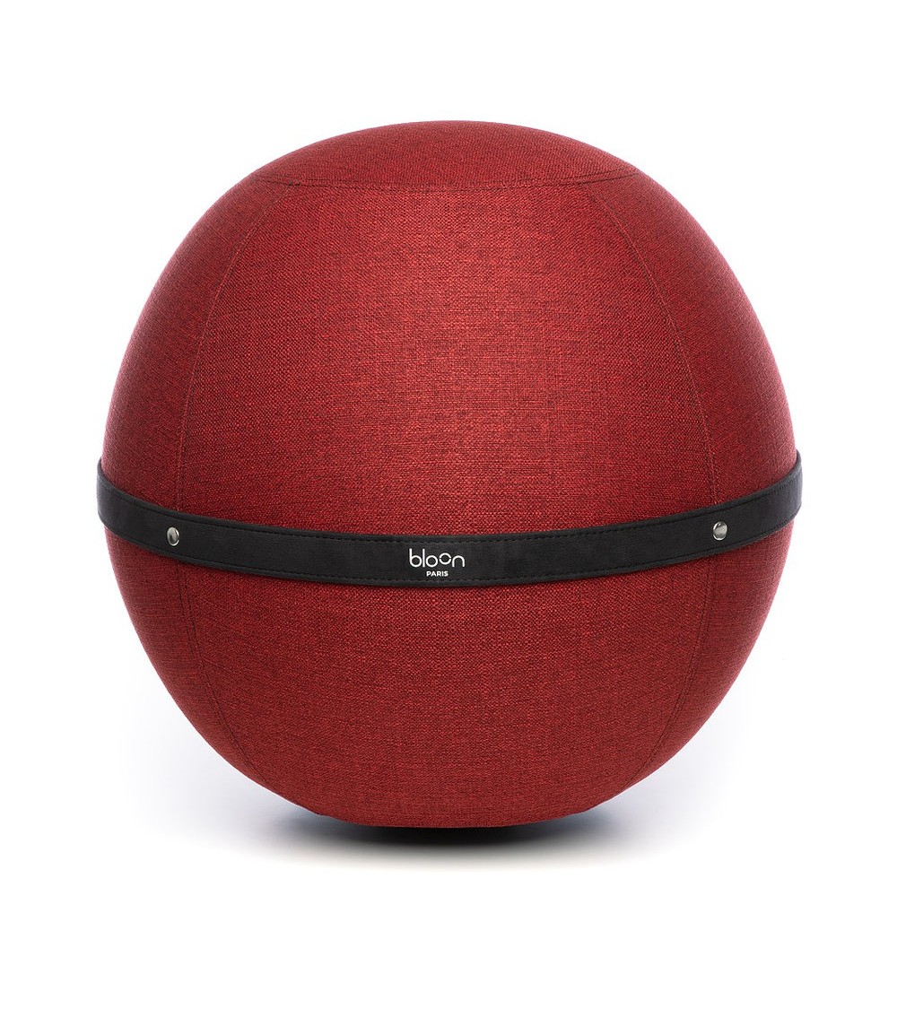 Bloon Original Rosso Passione - Sedia ergonomica Bloon Paris palla da seduta pouf gonfiabile