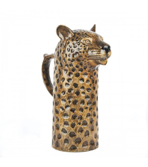 Water Jug - Leopard Quail Ceramics carafe jug glass design