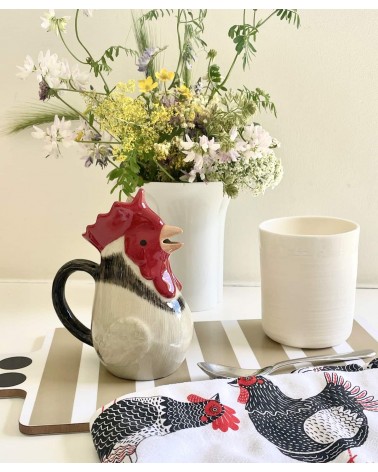 Milk jug - Light Sussex Quail Ceramics small pitcher coffee mini milk jugs