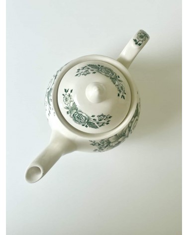 Théière, sucrier et pot à lait - Kew Gardens - English Ironstone kitatori meuble vintage shop online boutique suisse