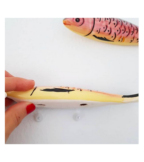 Ceramic sardine - Wall decoration