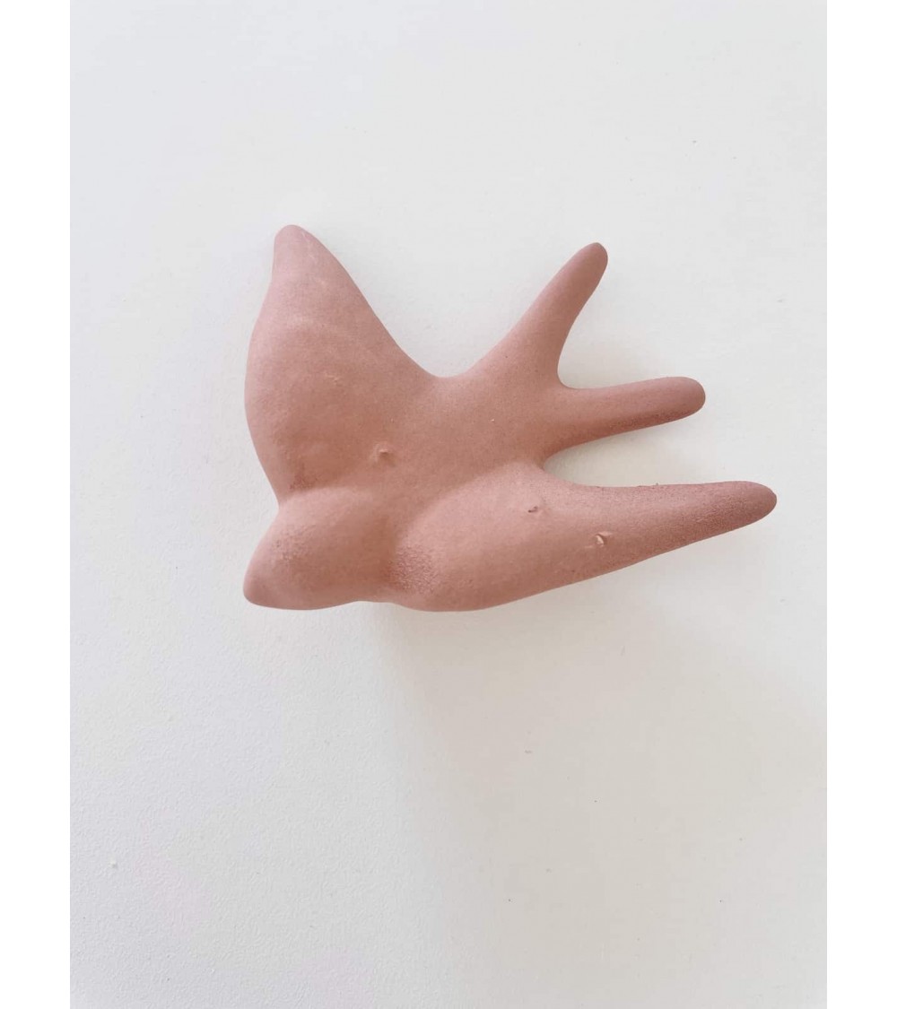 Rondine in terracotta - Decorazione murale