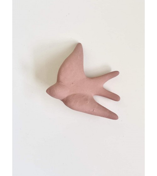 Terracotta swallow - Wall decoration