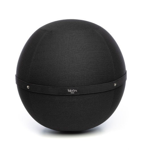 Bloon Original Noir Intense - Siège ballon Bloon Paris ergonomique swiss ball bureau d'assise