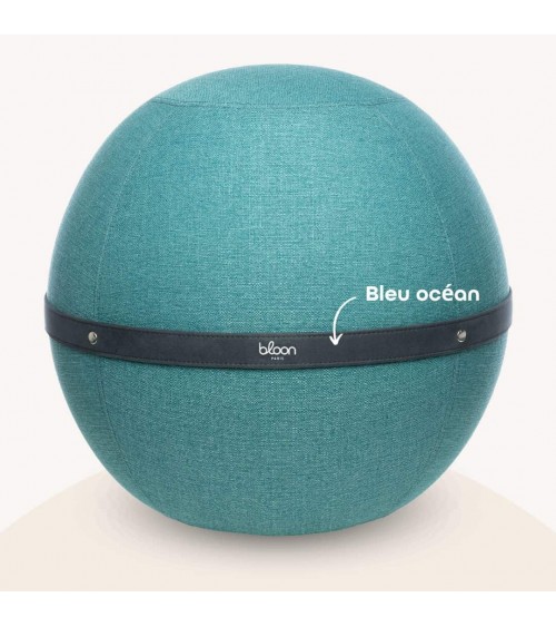 Ceinture pour siège ballon Bloon Paris - Ocean Bloon Paris ergonomique swiss ball bureau d'assise