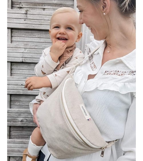 Fanny pack with diaper, changing bag - Whitney Mellipou trends original kitatori