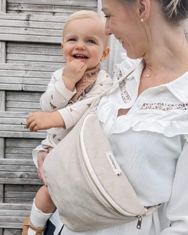 Fanny pack with diaper, changing bag - Whitney Mellipou trends original kitatori