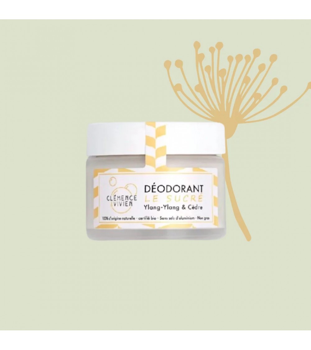 Le sucré - Deodorante naturale in crema Clémence et Vivien cosmetici naturali cosmeci svizzeri