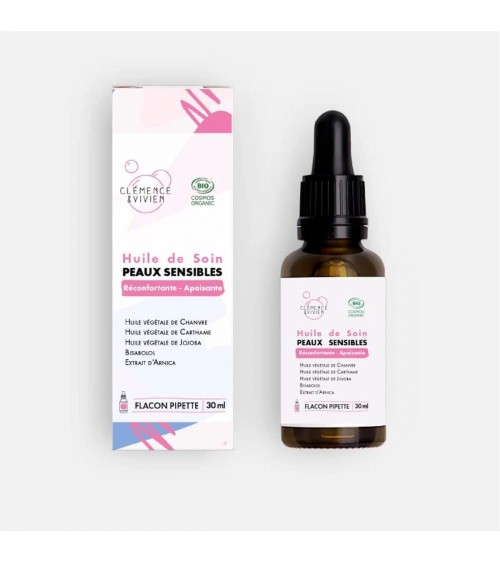 Gesichtsöl - Pflegeöl für empfindliche Haut Clémence et Vivien naturkosmetik marken vegane kosmetik producte kaufen