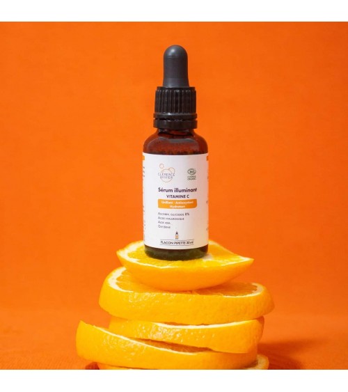 Aufhellendes Serum mit Vitamin C Clémence et Vivien naturkosmetik marken vegane kosmetik producte kaufen