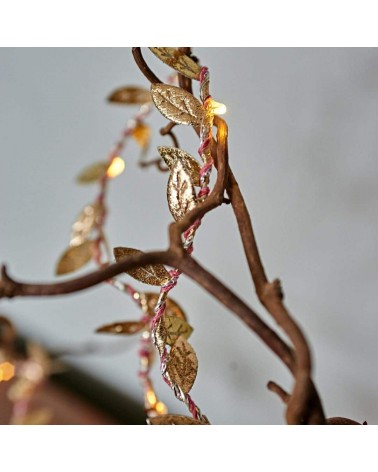 Golden leaves - Fairy Light Garland Melanie Porter lighted illuminated decoration indoor bedroom