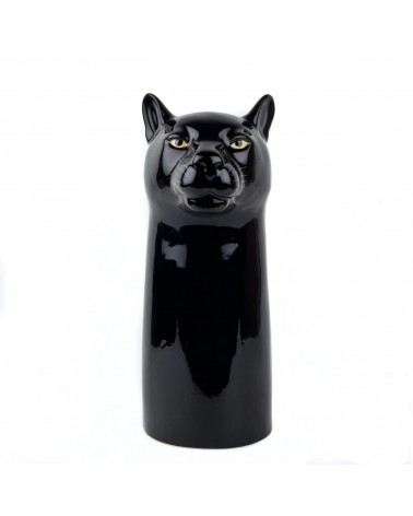 Black Panther - Large ceramic Flower Vase Quail Ceramics table flower living room vase kitatori switzerland