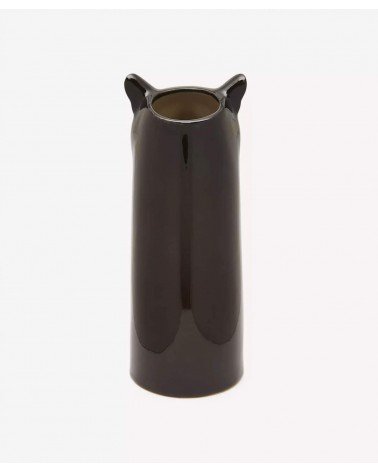 Black Panther - Large ceramic Flower Vase Quail Ceramics table flower living room vase kitatori switzerland