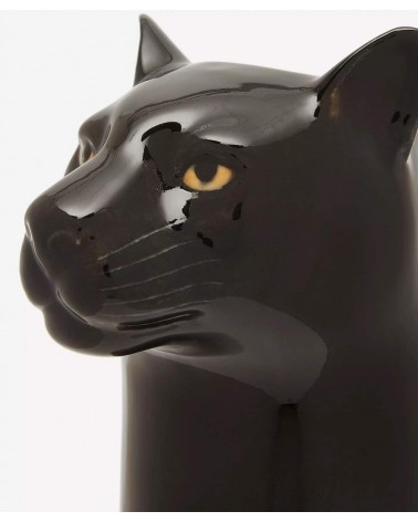 Black Panther - Large ceramic Flower Vase Quail Ceramics table flower living room vase kitatori switzerland