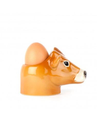 Jersey cow - Egg cup holder Quail Ceramics cute egg cup holder