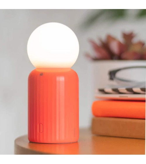 Mini Lamp Corail - Mini lampe de table sans fil Lund London a poser de nuit led moderne originale design suisse