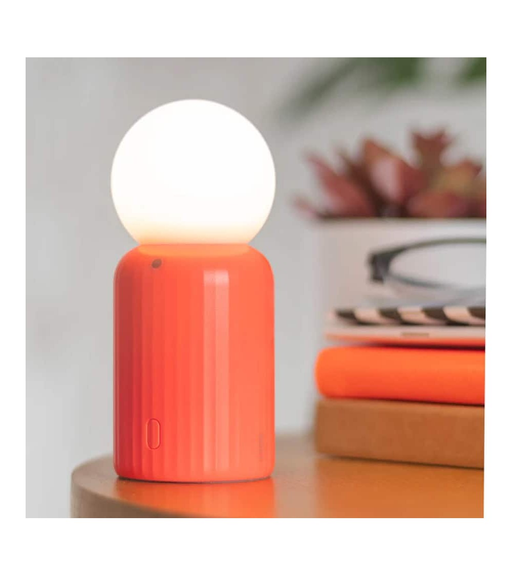 Mini Lamp Corail - Mini lampe de table sans fil Lund London a poser de nuit led moderne originale design suisse