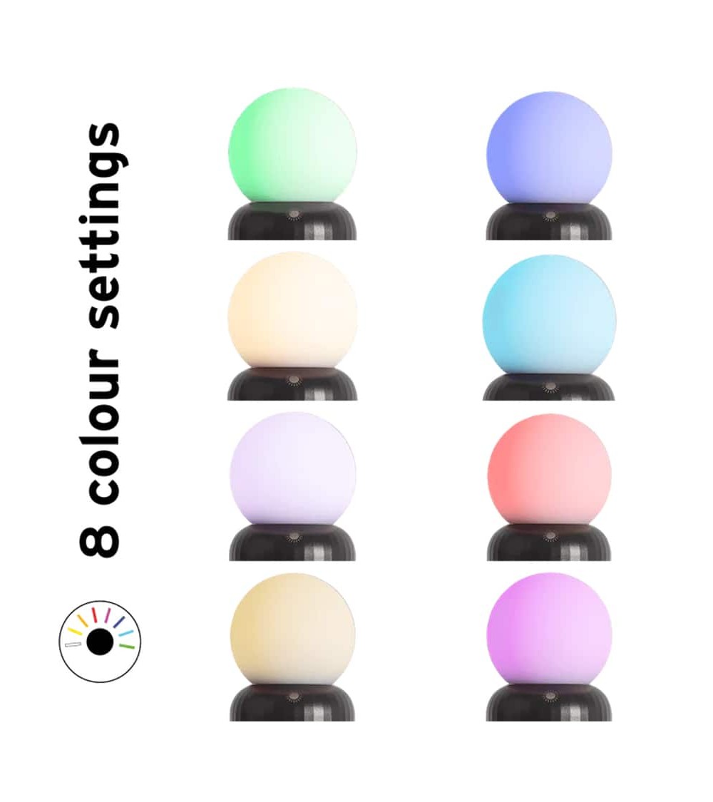 Mini Lamp Black - Mini Cordless table lamp Lund London light for living room bedroom kitchen original designer