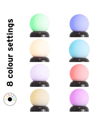 Mini Lamp Black - Mini Cordless table lamp Lund London light for living room bedroom kitchen original designer