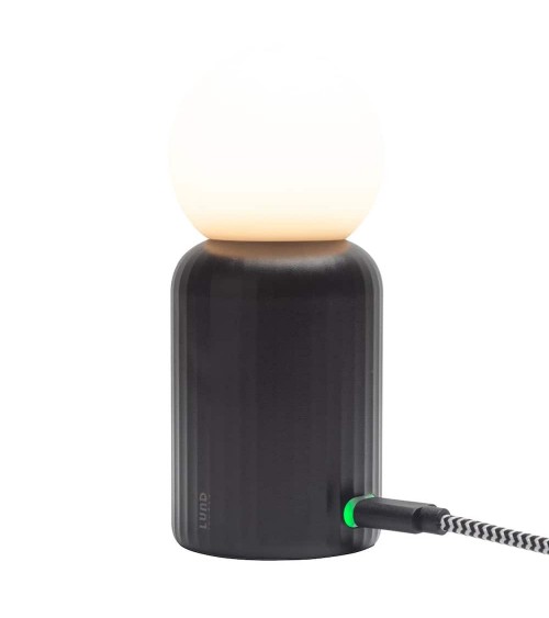 Mini Lamp Nero - Mini Lampada da tavolo senza fili Lund London Lampade led design moderne salotto