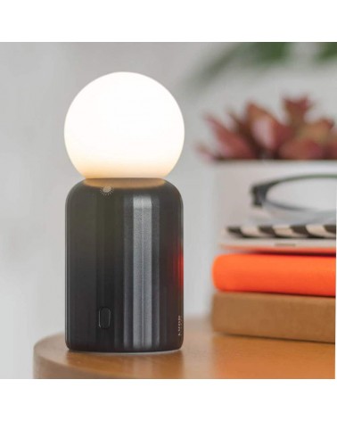 Mini Lamp Nero - Mini Lampada da tavolo senza fili Lund London Lampade led design moderne salotto