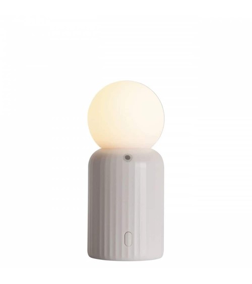 Mini Lamp Blanc - Mini lampe de table sans fil Lund London a poser de nuit led moderne originale design suisse