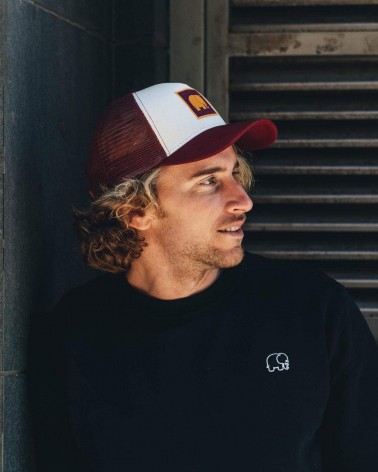Casquette - Classic Trucker Cap - Bordeaux Trendsplant cool femme homme Kitatori Suisse