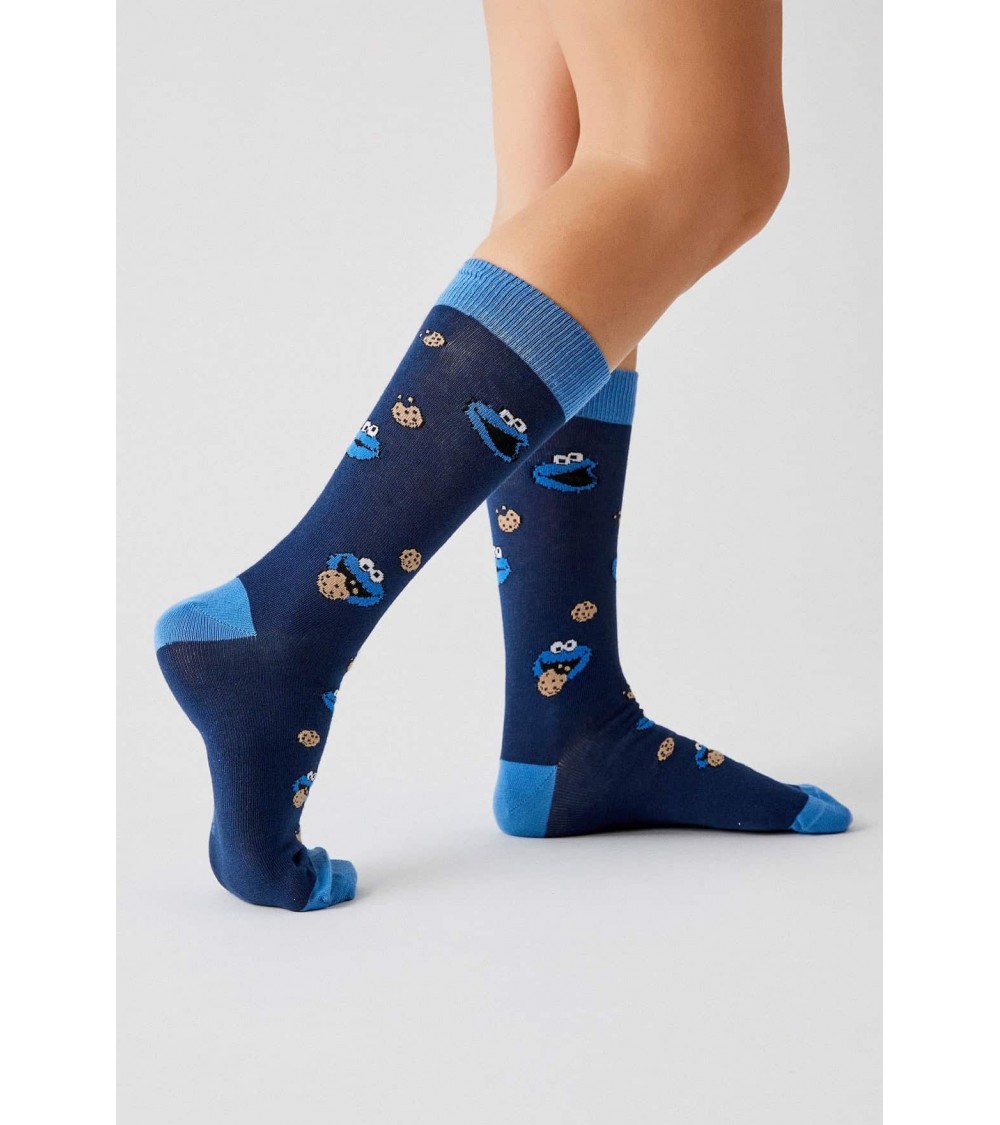 Be Sesame Street Cookie Monster - Socken aus bio Baumwolle Besocks socke kuschelsocken für damen lustig herren farbige coole ...