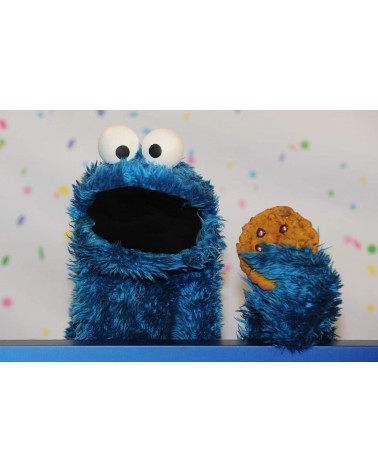 Be Sesame Street Cookie Monster - Calze in cotone bio Besocks calze da uomo per donna divertenti simpatici particolari