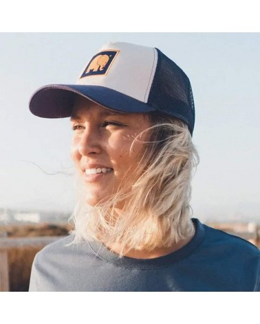 Cap - Classic Trucker Cap - Navy Trendsplant coole für Männer Frauen kaufen Kitatori Schweiz