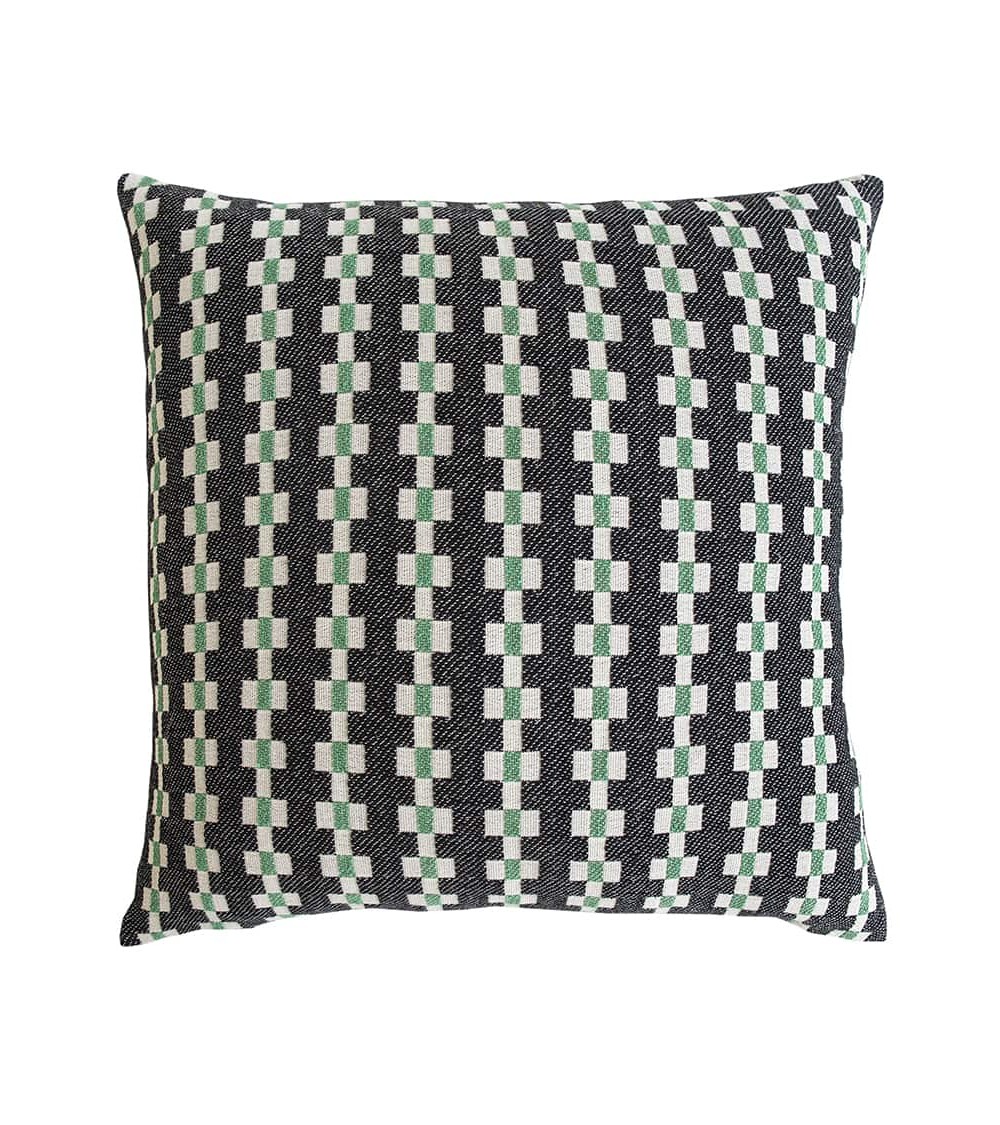 MARTA Vert - Housse de coussin pour canapé Brita Sweden coussins décoratifs pour canapé salon deco original suisse