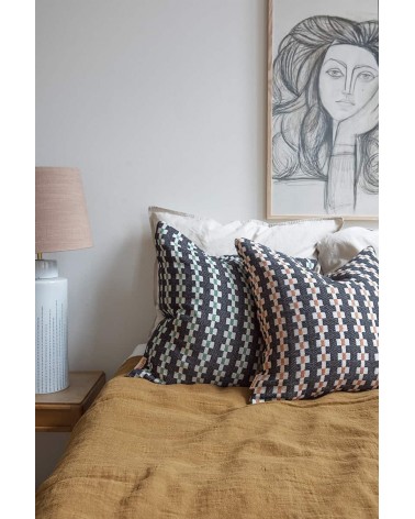 MARTA Brown - Sofa cushion Cover Brita Sweden decorative accent throw pillows cases sofa original