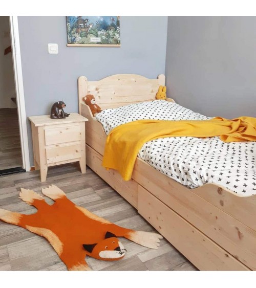 Finlay - Tapis renard - Tapis animal en laine Sew Heart Felt tapis animaux jungle chambre bebe animal enfant