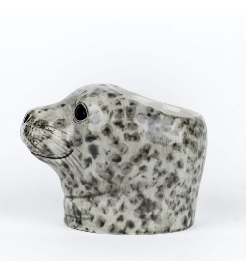 Harbour Seal - Eggcup Quail Ceramics cute egg cup holder