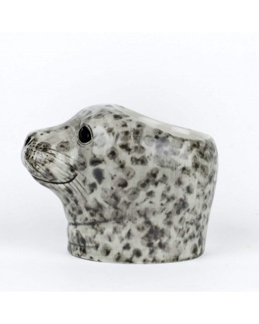 Harbour Seal - Eggcup Quail Ceramics cute egg cup holder