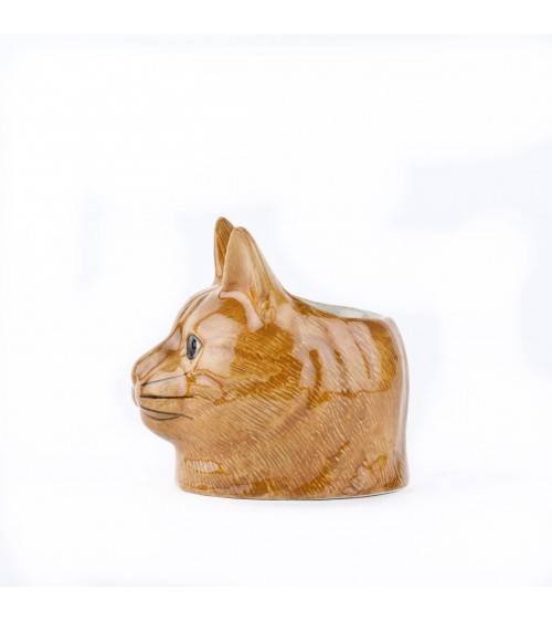 Vincent - rote Katze - Eierbecher aus Keramik Quail Ceramics lustige design kaufen