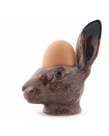 Hare - Eggcup Quail Ceramics cute egg cup holder