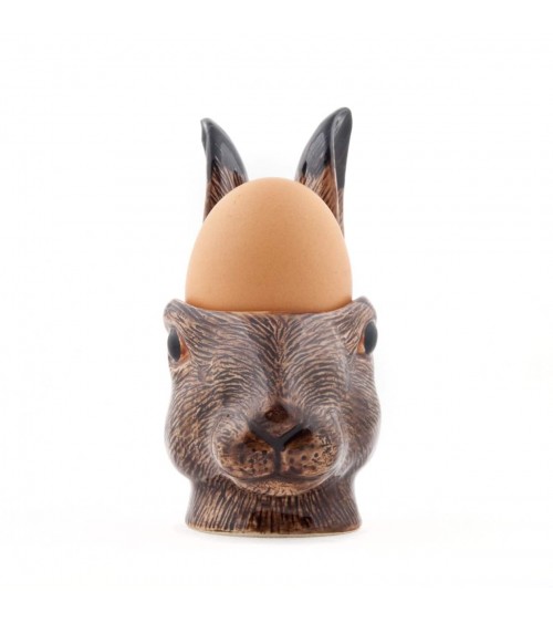 Hare - Eggcup Quail Ceramics cute egg cup holder