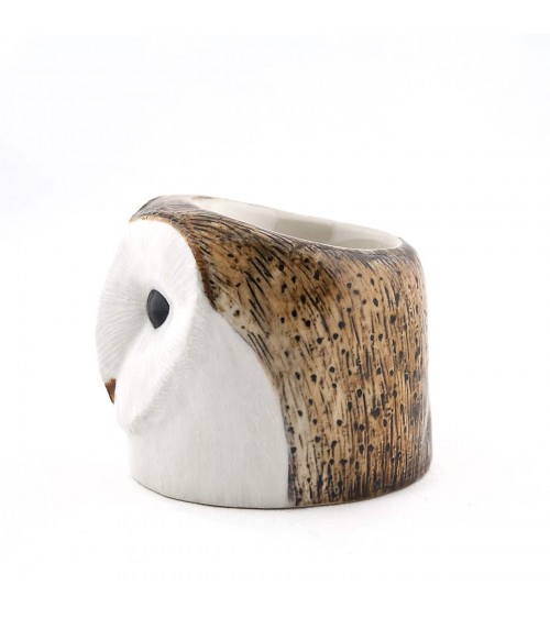 Barn Owl - Eggcup Quail Ceramics cute egg cup holder