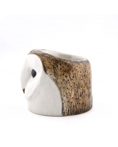 Barn Owl - Eggcup Quail Ceramics cute egg cup holder