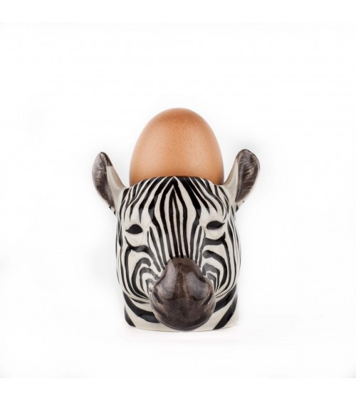 Zebra - Porta uova in ceramica Quail Ceramics portauova design particolari