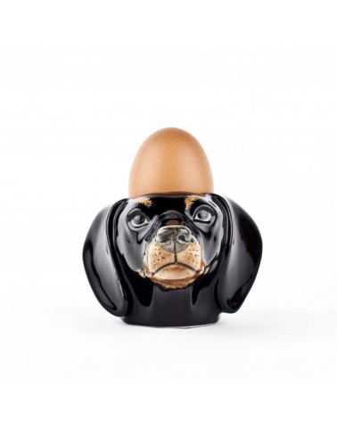 Dachshund - Eggcup Quail Ceramics cute egg cup holder