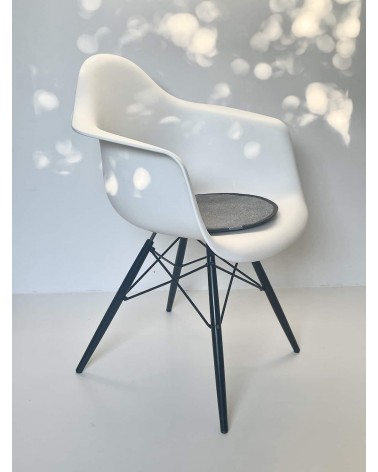 Eames Plastic Armchair DAW - VITRA - Usate kitatori mobili Oggetto di design vintage svizzera