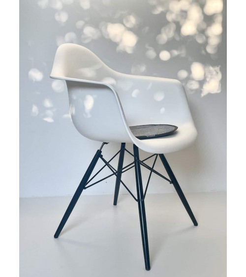 Eames Plastic Armchair DAW - VITRA - Usate kitatori mobili Oggetto di design vintage svizzera