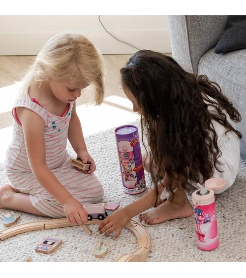 Paw Patrol - Bottiglia d'acqua isolata per bambini - Rosa IZY Bottles borracce termiche