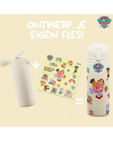 Paw Patrol Friends - Bottiglia d'acqua isolata per bambini IZY Bottles borracce termiche