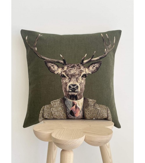 Dandy stag - Sofa cushion cover Yapatkwa decorative accent throw pillows cases sofa original